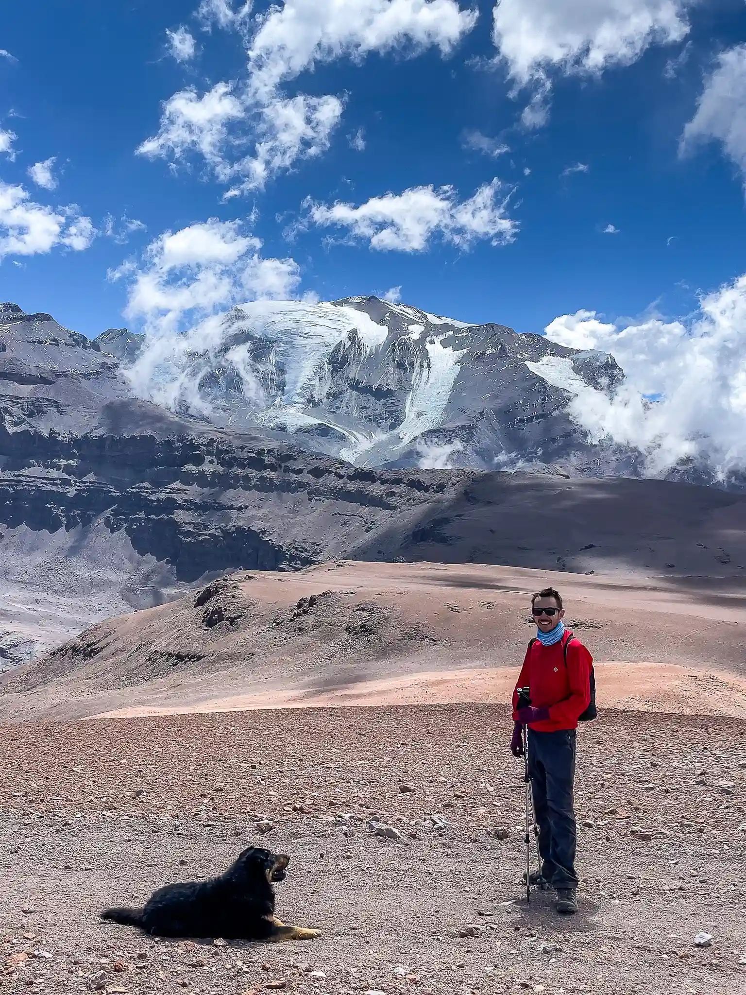 tour trekking andes santiago