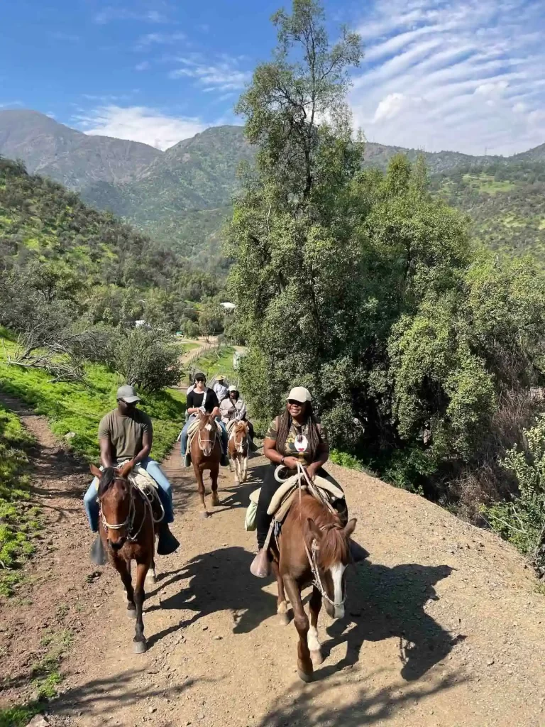 cabalgata santiago chile horseback riding tour santiago chile