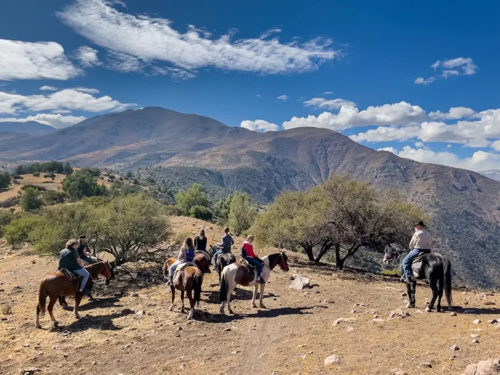 cabalgata santiago chile horseback riding tour santiago chile