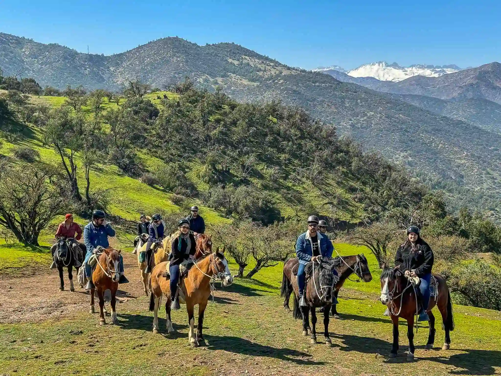 cabalgata santiago chile horseback riding tour santiago chile