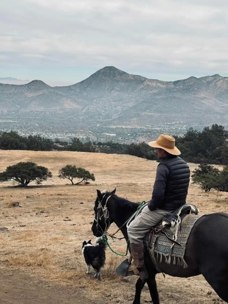 cabalgata santiago chile horseback riding tour santiago chile