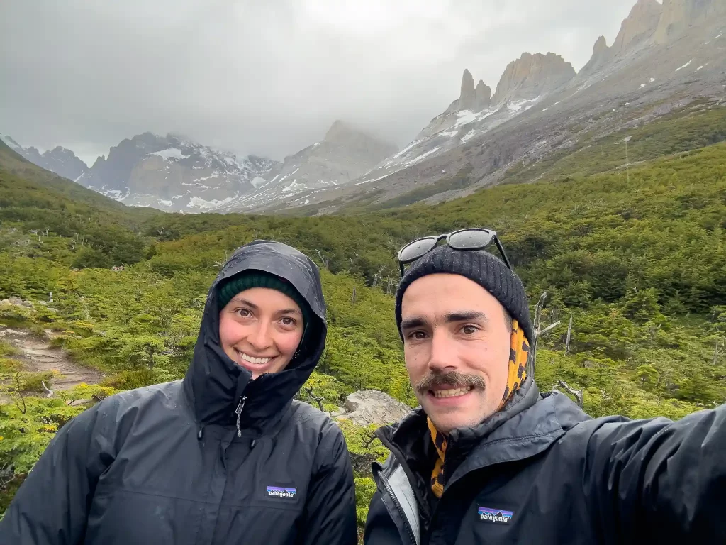 tour valle del frances torres del paine trekking hiking