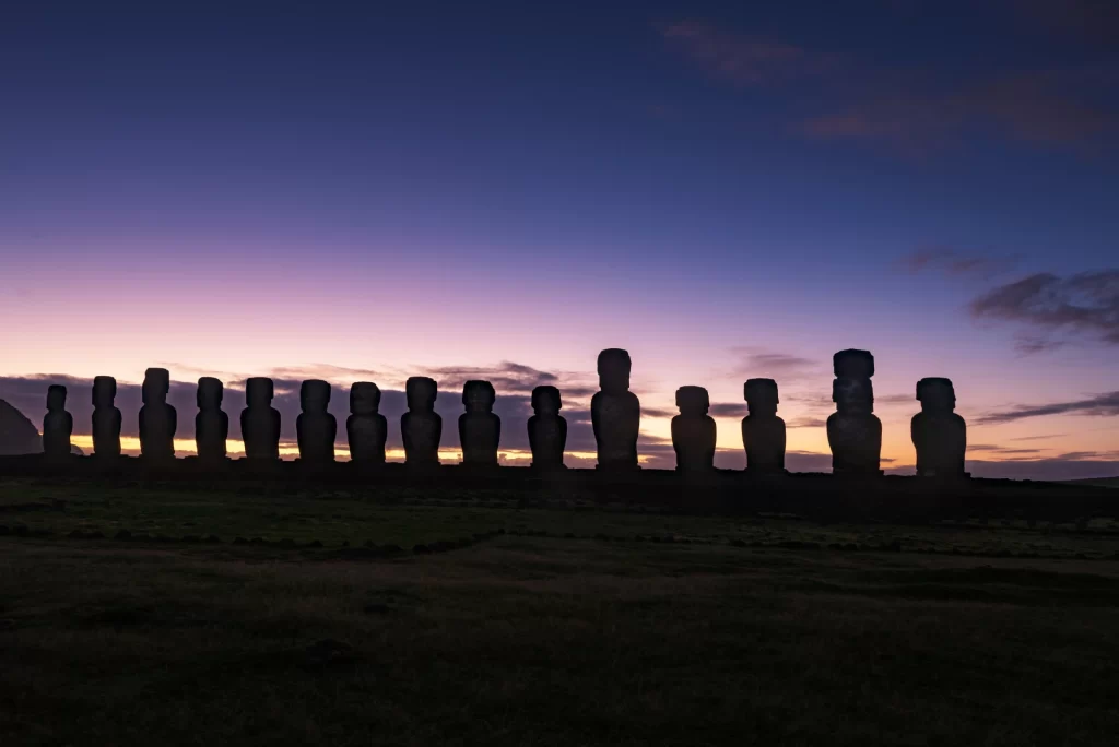 sunrise easter island